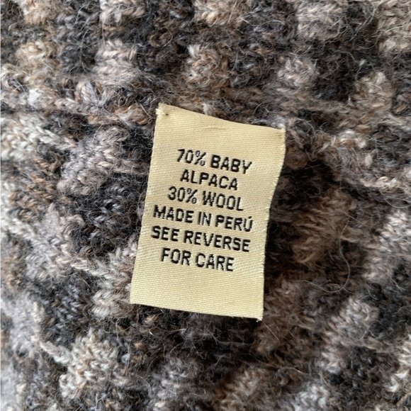 Alpaca open front cardigan size XS - Picture 5 of 6